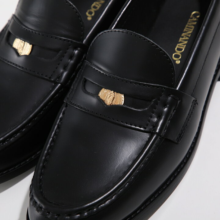 楽天市場】CAMINANDO カミナンド ローファー ALMOND TOE PENNY LOAFERS 