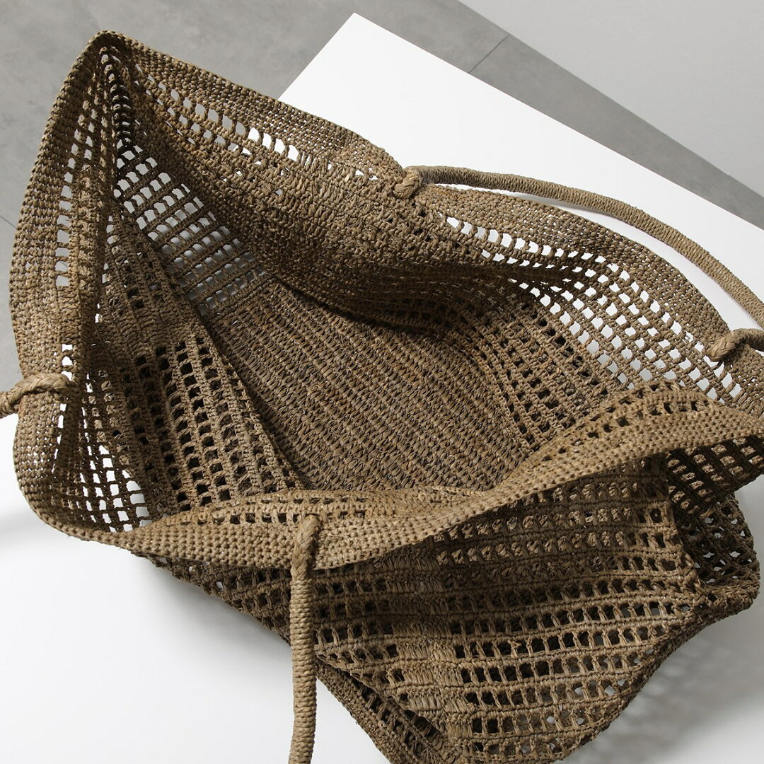 【10%OFFクーポン対象・6/19-18時~】MADE IN MADA メイドインマダ かごバッグ HIT BAG ヒット レディース トートバッグ ラフィア メッシュ 鞄 TEA【cp_ten】 - メイン画像 10