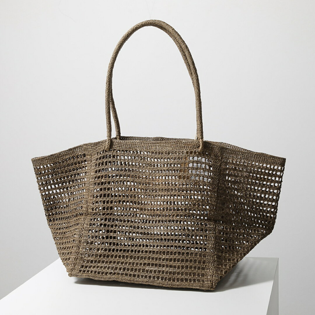 【10%OFFクーポン対象・6/19-18時~】MADE IN MADA メイドインマダ かごバッグ HIT BAG ヒット レディース トートバッグ ラフィア メッシュ 鞄 TEA【cp_ten】 - メイン画像 8