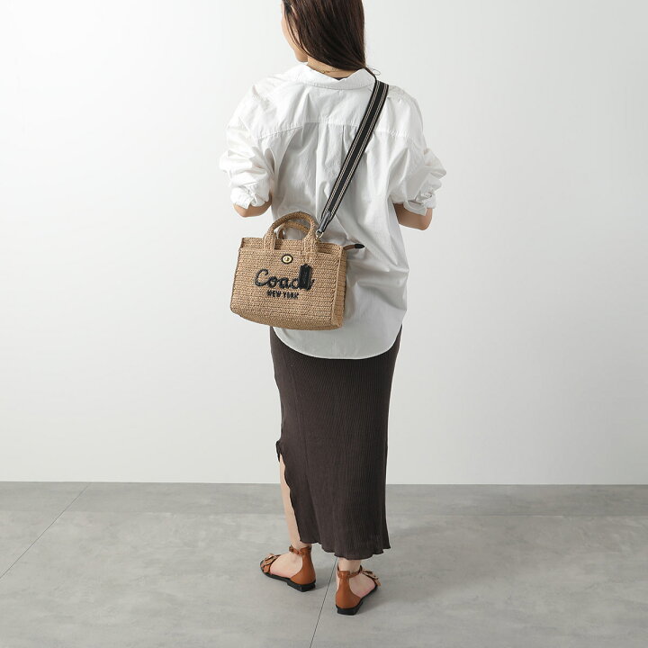 楽天市場】COACH コーチ かごバッグ CAM62 レディース カーゴ トート  