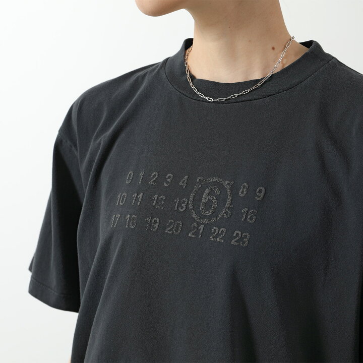 楽天市場】 MM6 エムエムシックス メゾンマルジェラ Tシャツ S62GD0202  