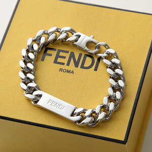 FENDI �t�F���f�B �u���X���b�g 7AJ543 B08 �����Y �`�F�[�� �u���X ID�u���X���b�g ���S �A�N�Z�T���[ F0TH0