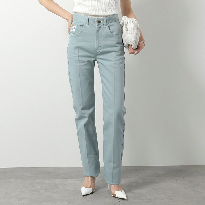 楽天市場】FENDI フェンディ デニムパンツ FLP822 AOE7 レディース FF  