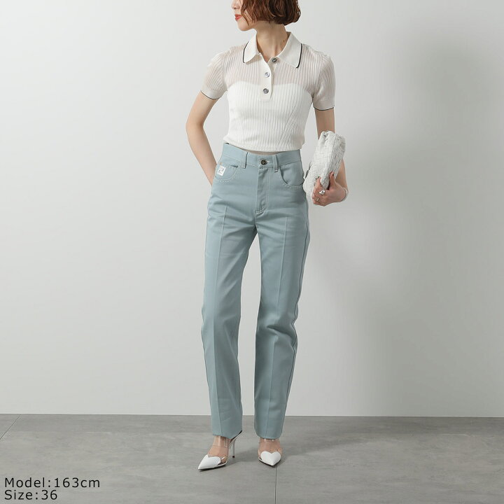 楽天市場】FENDI フェンディ デニムパンツ FLP822 AOE7 レディース FF  