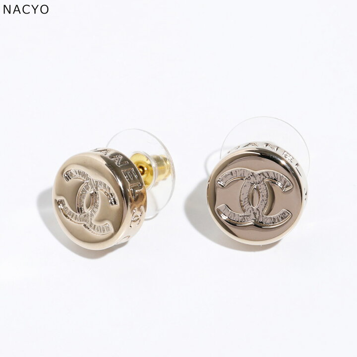 楽天市場】CHANEL シャネル ピアス ABE860 B19233 レディース サークル 
