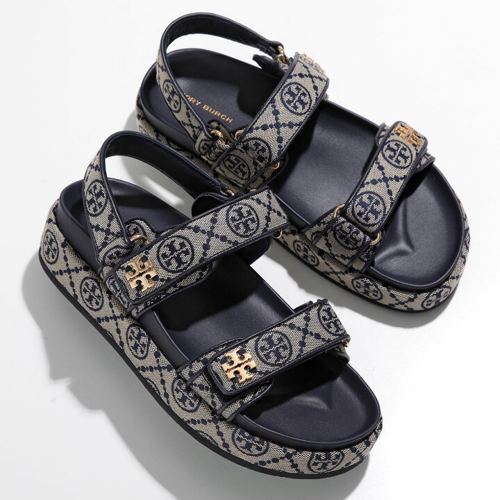 楽天市場】TORY BURCH トリーバーチ サンダル T MONOGRAM KIRA SPORT 