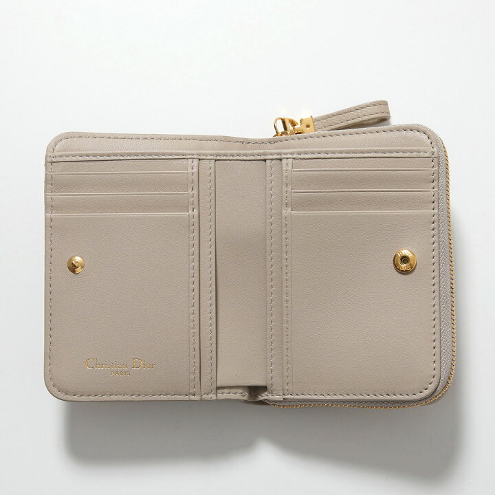 楽天市場】Dior ディオール 二つ折り財布 Dior Caro Scarlet カロ  