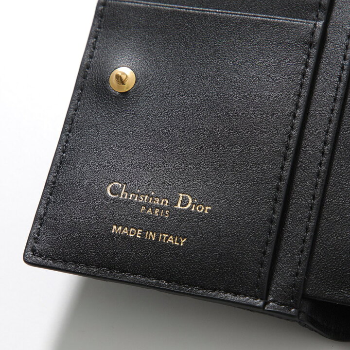 楽天市場】Dior ディオール 二つ折り財布 Dior Caro Dahlia カロ 