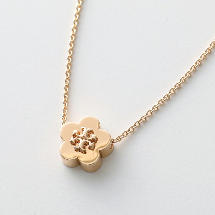 楽天市場】TORY BURCH トリーバーチ ネックレス Kira Flower Pendant 
