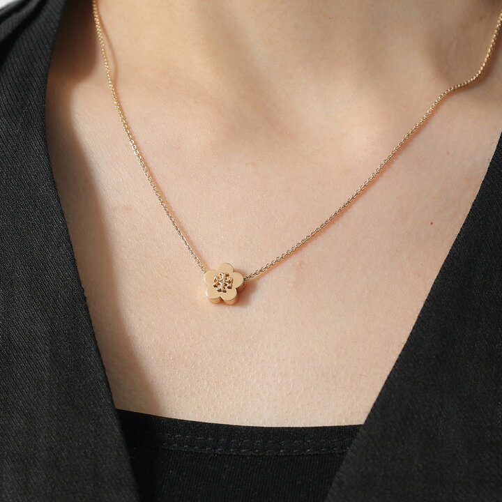 楽天市場】TORY BURCH トリーバーチ ネックレス Kira Flower Pendant 