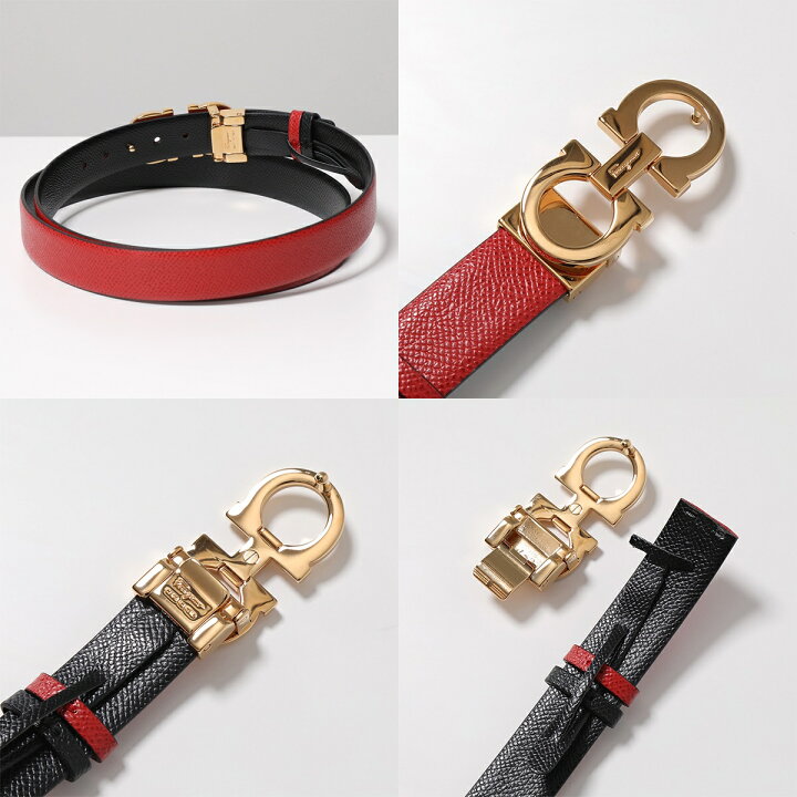 楽天市場】 FERRAGAMO フェラガモ ベルト 23 A565 レディース レザー 