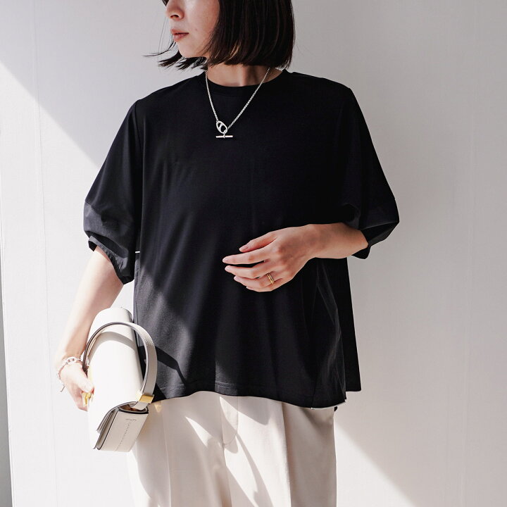 楽天市場】HERENCIA ヘレンチア カットソー ブラウス Back ruffle tops 