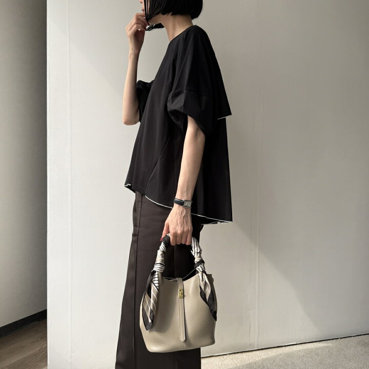 楽天市場】HERENCIA ヘレンチア カットソー ブラウス Back ruffle tops 