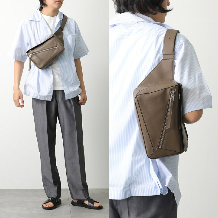 楽天市場】 LOEWE ロエベ ボディバッグ PUZZLE EDGE SMALL BUMBAG 