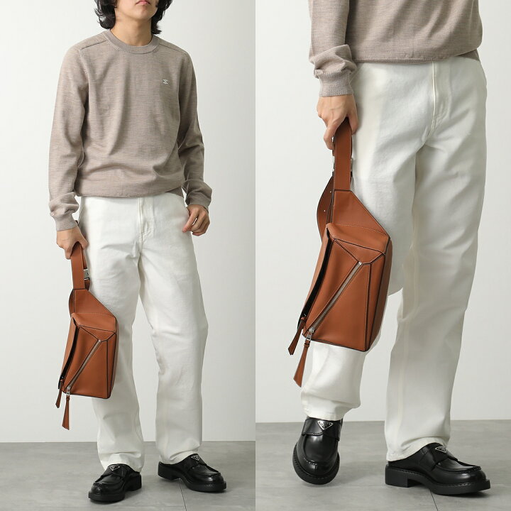 楽天市場】 LOEWE ロエベ ボディバッグ PUZZLE EDGE SMALL BUMBAG 