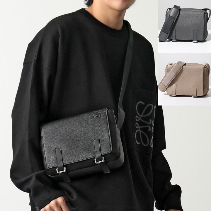 楽天市場】LOEWE ロエベ ショルダーバッグ MILITARY MESSENGE 