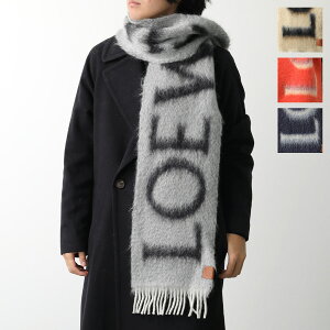 LOEWE ���G�x �}�t���[ F811257X03 �����Y ���w�A �E�[�� ���S �A�i�O���� �t�����W �X�g�[�� �J���[4�F