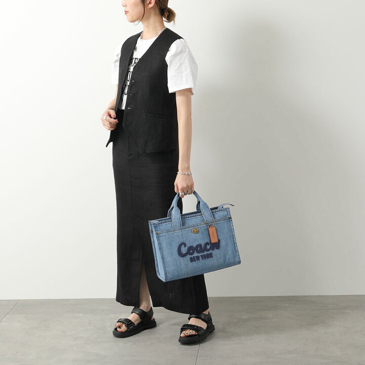 楽天市場】COACH コーチ トートバッグ DNM CARGO T CR657 レディース 