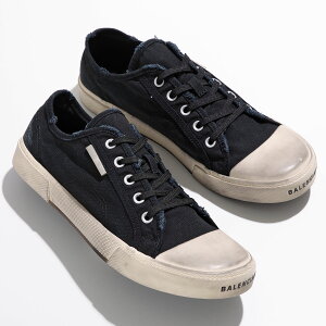 BALENCIAGA �o�����V�A�K �X�j�[�J�[ PARIS LOW TOP �p�� ���[ �g�b�v 688754 W3RC2 �����Y ���[�J�b�g �L�����o�X ���[�Y�h���H ���S �V���[�Y �C 1090/BLACK/WHITE