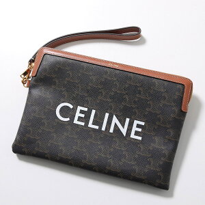 CELINE �Z���[�k �N���b�`�o�b�O 10J502FES.04LU 10J502BZQ.04LU �����Y �X���[���|�[�` �g���I���t ���U�[ �L�����o�X �X�g���b�v�t ���S �v�����g �� Tan