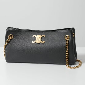 CELINE セリーヌ ショルダーバッグ Newspaper Chain ニュースペーパー チェーン 114253FDU.38NO レディース トリオンフ ミディアム 鞄 Black
