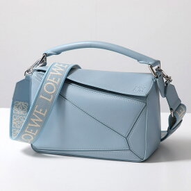 LOEWE ロエベ ハンドバッグ PUZZLE SMALL パズル スモール A510S21XA9 レディース アナグラム ジャガードロゴ ショルダーバッグ 鞄 5265/DUSTY-BLUE