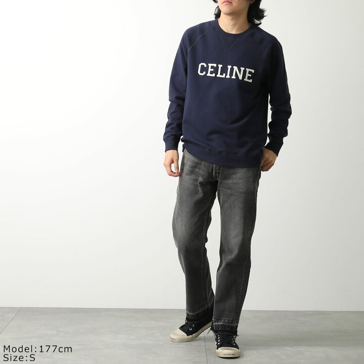 楽天市場】CELINE セリーヌ スウェット RY07D670Q.CBE3 メンズ 