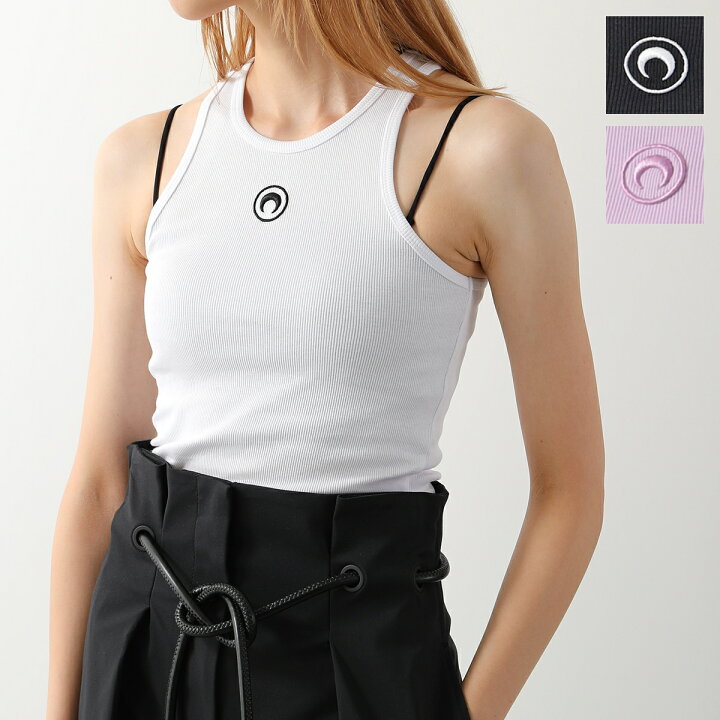 ココカラ カップ付きタンクトップ／2色組 | ライトアップオンラインストア カリフォルニアプリント タンクトップ 2色セット