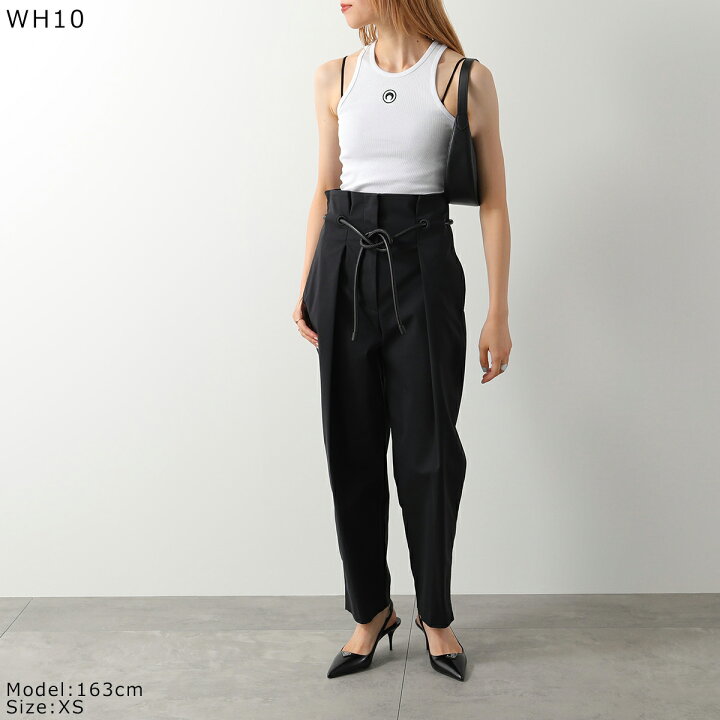 楽天市場】Marine Serre マリーン セル タンクトップ MOON LOGO RIBBED  