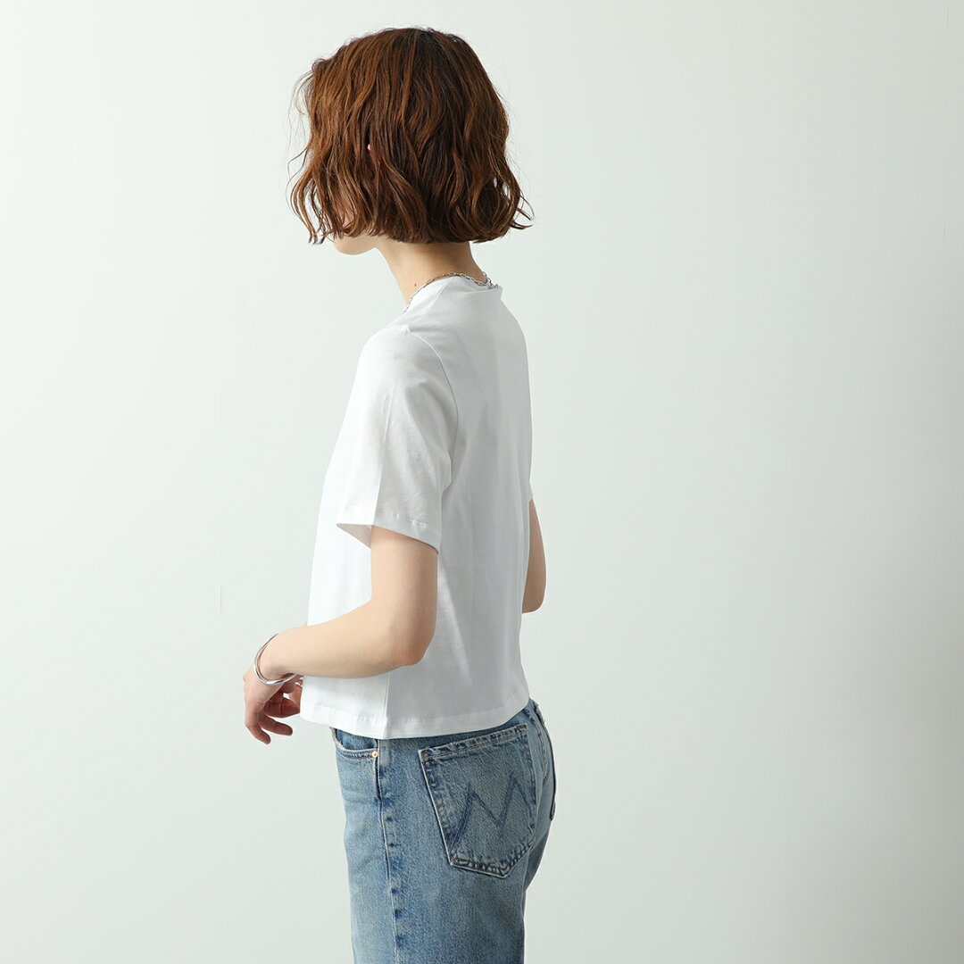 MARNI KIDS マルニ キッズ Tシャツ M01317 M00HZ レディース ガールズ 半袖 カットソー ロゴT クルーネック コットン カラー4色 M01317M00HZ0M803 - メイン画像 16