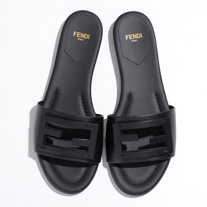 楽天市場】FENDI フェンディ サンダル BAGUETTE バゲット レザー 