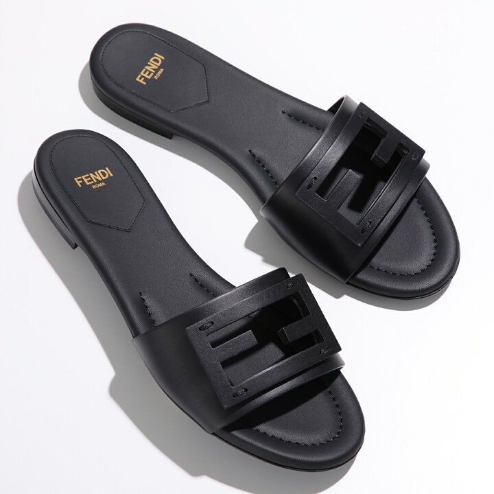 楽天市場】FENDI フェンディ サンダル BAGUETTE バゲット レザー 