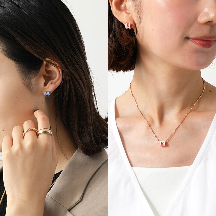 楽天市場】【5/24～5/25限定ポイント3倍】HERMES エルメス ピアス  