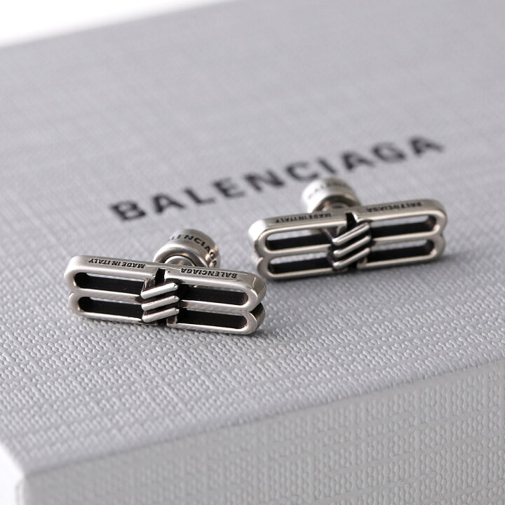 楽天市場】BALENCIAGA バレンシアガ ピアス BB ICON EARRINGS P 696221 