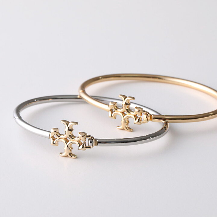 楽天市場】TORY BURCH トリーバーチ ブレスレット ELEANOR HINGED CUFF 
