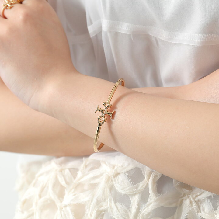 楽天市場】TORY BURCH トリーバーチ ブレスレット ELEANOR HINGED CUFF 