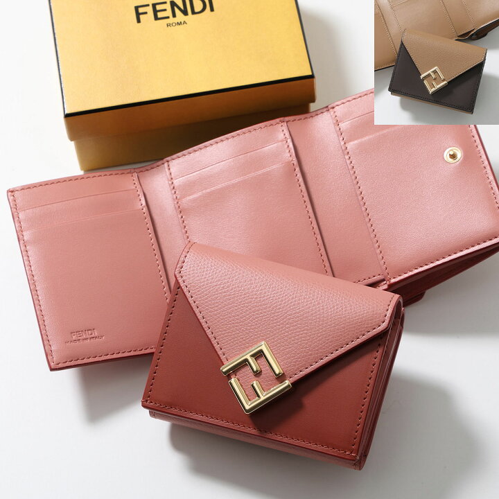 楽天市場】FENDI フェンディ 三つ折り財布 8M0480 ALV4 レディース FF  