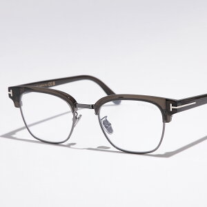 TOM FORD トムフォード メガネ TF6016-K-B FT6016-K-B メンズ ウェリントン型 サーモントブロー コンビネーション アジアンフィット ブルーライトカット クリングスタイプ アイウェア 057