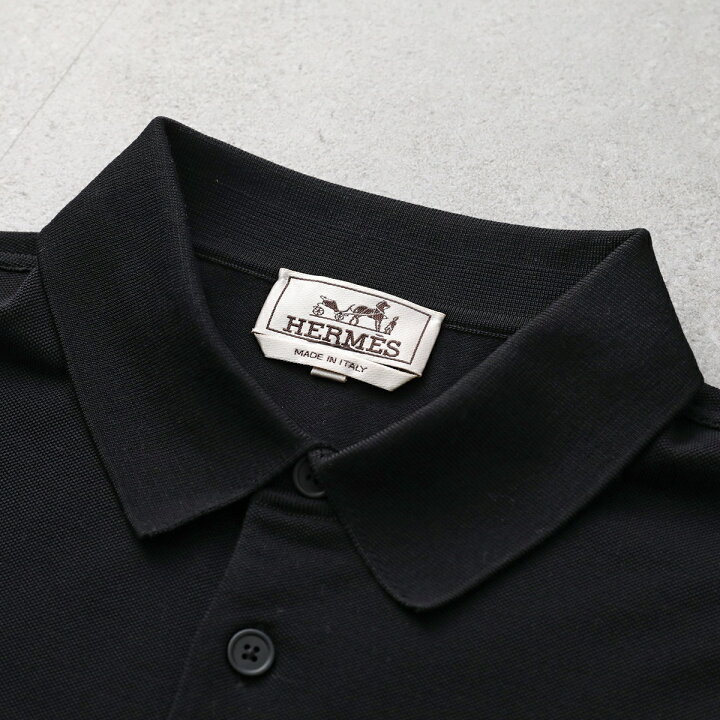 楽天市場】HERMES エルメス ポロシャツ Broderie H 「H」刺繍 