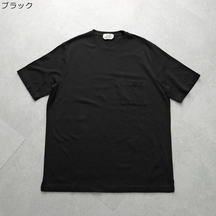 楽天市場】HERMES エルメス Tシャツ Broderie H 「H」刺繍 H072025HA 