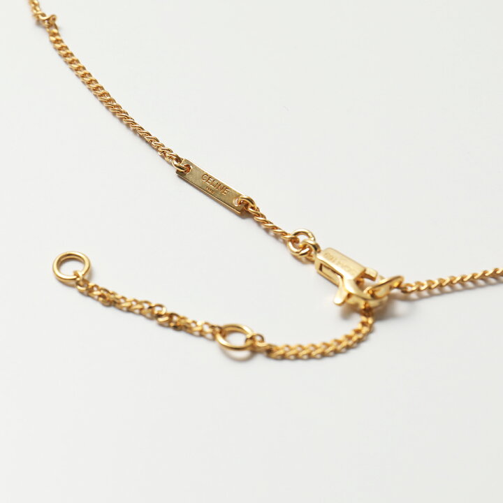 楽天市場】 CELINE セリーヌ ショートチェーン ネックレス Short Chain 