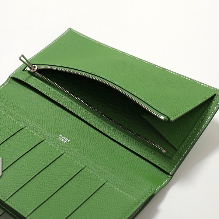 楽天市場】HERMES エルメス 二つ折り長財布 Bearn Souffle VERSO 