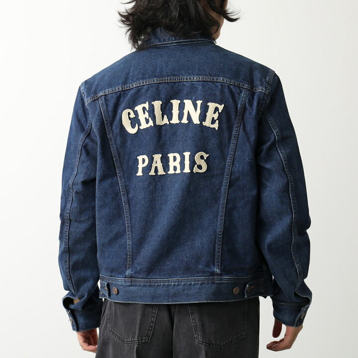 楽天市場】CELINE セリーヌ デニムジャケット RV0DX789D.CBF8 メンズ 
