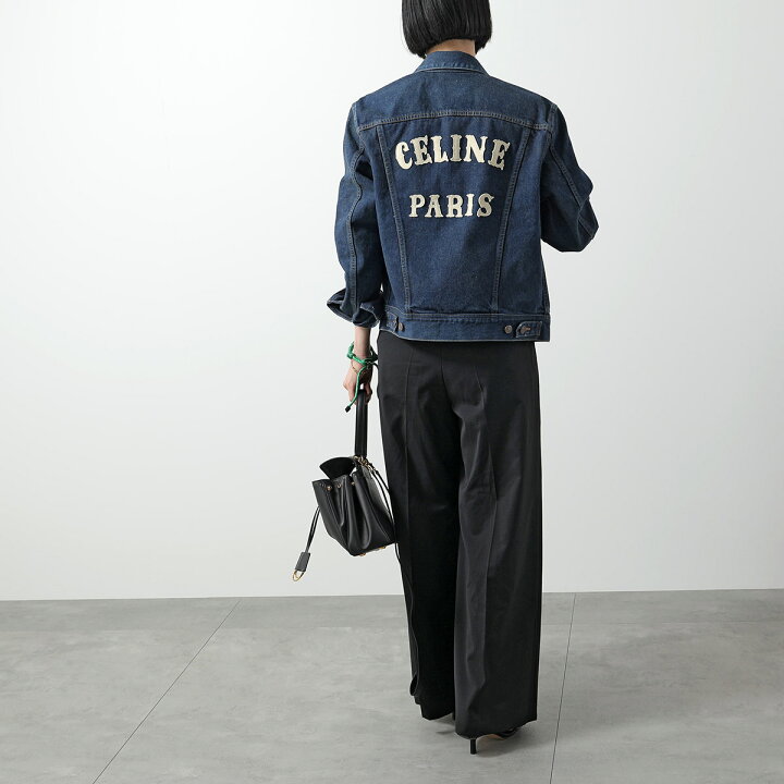 楽天市場】CELINE セリーヌ デニムジャケット RV0DX789D.CBF8 メンズ 