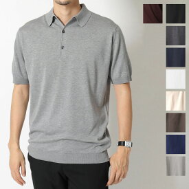 JOHN SMEDLEY ジョンスメドレー ポロシャツ ADRIAN エイドリアン STANDARD FIT メンズ 半袖 ニット セーター コットンニット シーアイランドコットン カラー11色