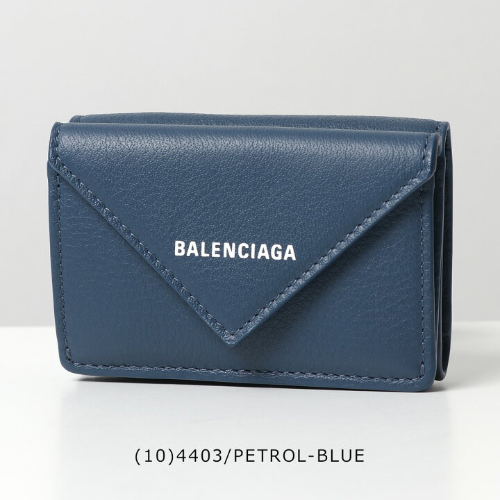 楽天市場】BALENCIAGA バレンシアガ 三つ折り財布 PAPER ZA MINI  