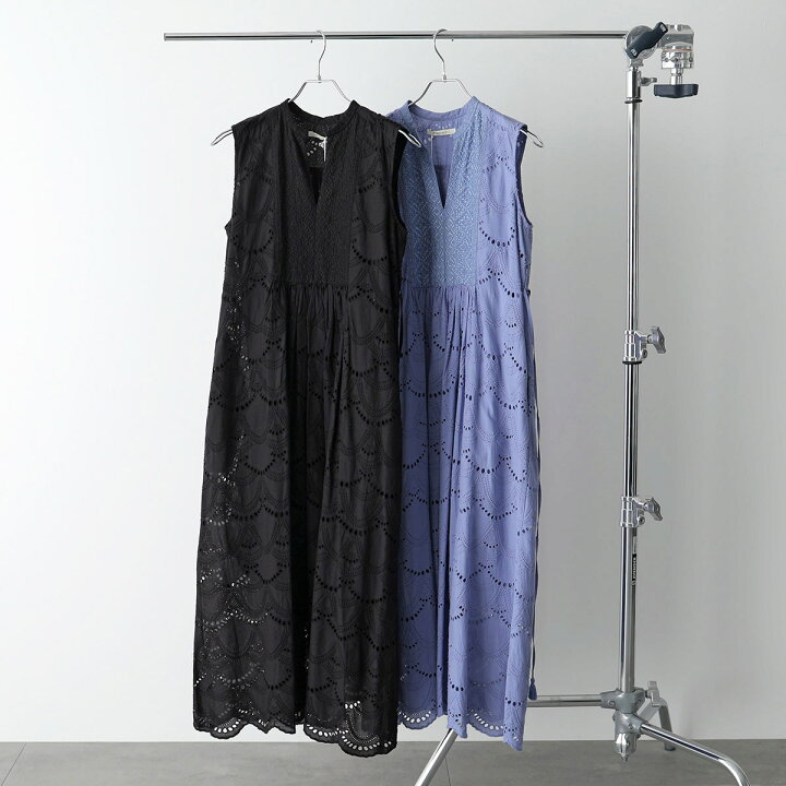 楽天市場】ne Quittez pas ヌキテパ ワンピース Cotton Voile Dot 
