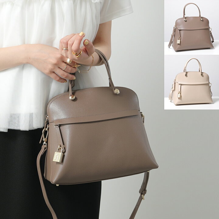 楽天市場】Furla フルラ ハンドバッグ PIPER M DOME パイパー 