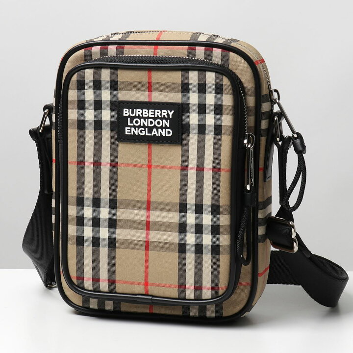 楽天市場】BURBERRY バーバリー 8023381 ヴィンテージチェック レザー  