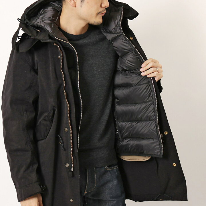 楽天市場】Ten c テンシー ダウンジャケット DOWN LINER WITH POCKETS  